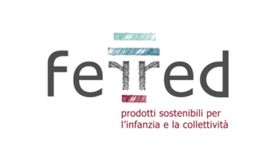 Logo Ferred - prodotti sostenibili per l'infanzia e la collettivit&agrave;